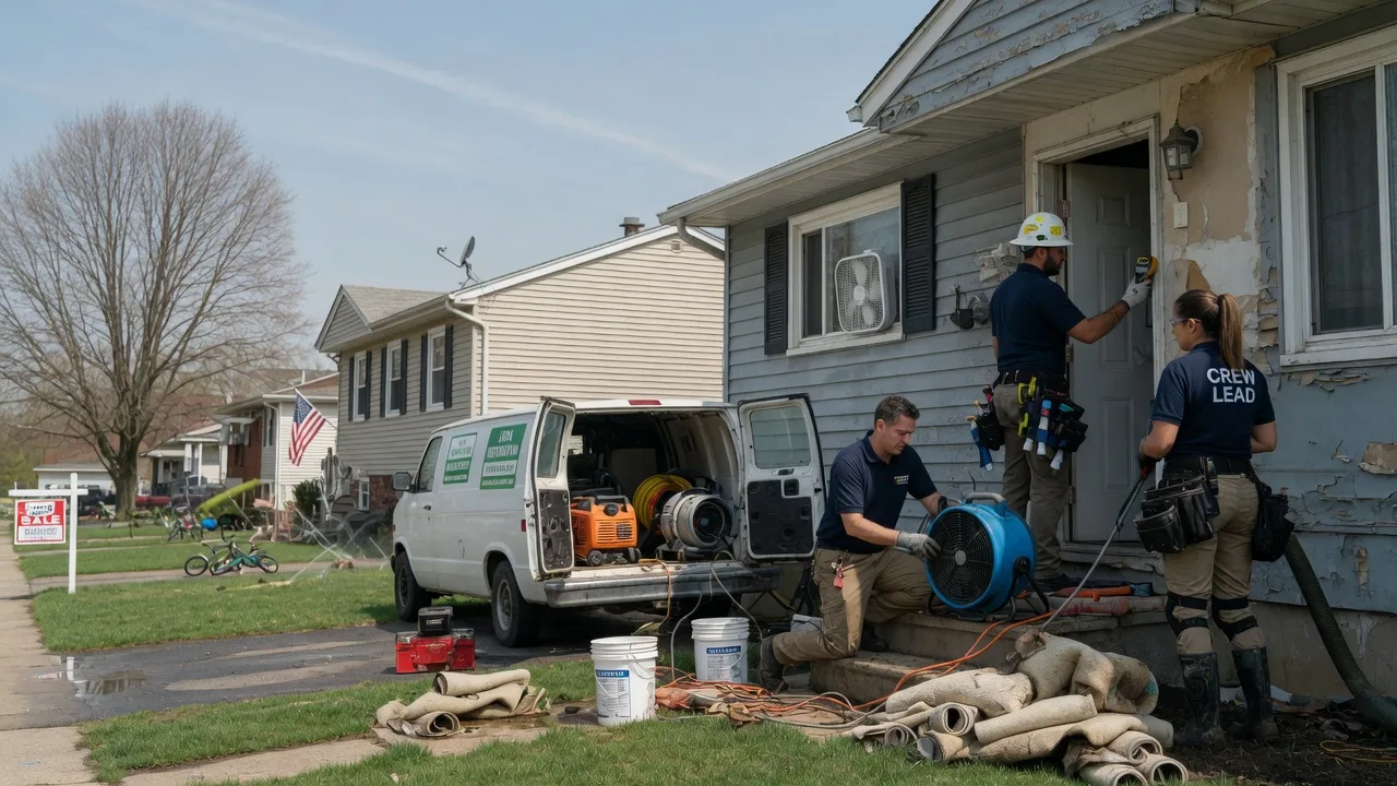 Flood Cleanup in Wheelock, TX near me